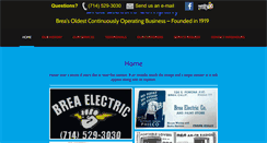 Desktop Screenshot of breaelectric.com