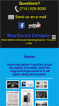 Mobile Screenshot of breaelectric.com